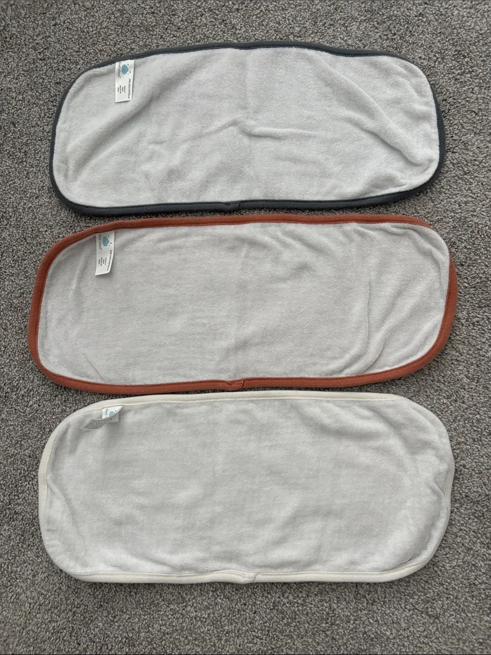 Baby Muslin Reusable Burp Cloth - 3 pack